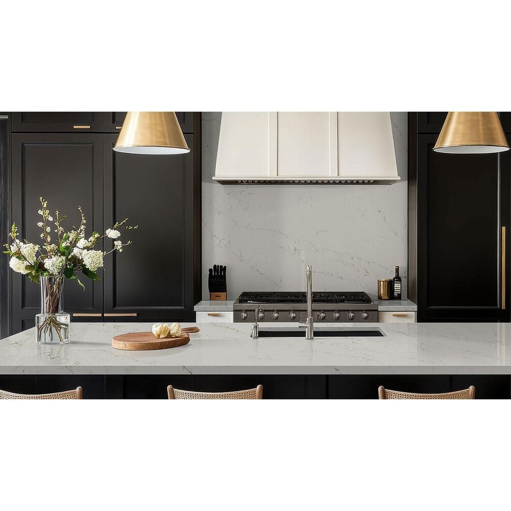 NFM Custom Countertops Calacatta Delios 3cm Quartz Countertop, , large