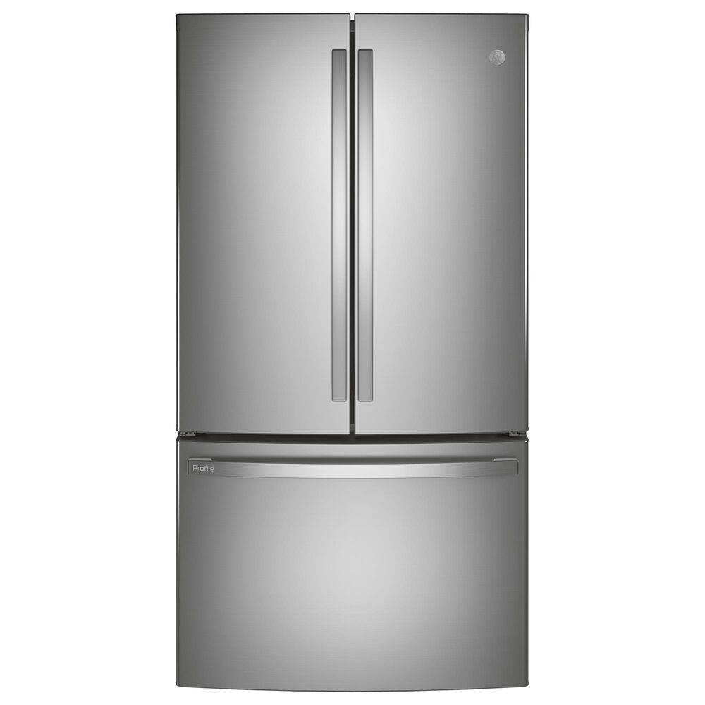 GE Profile 23.1 Cu. Ft. French-Door Refrigerator in Fingerprint Resistant  Stainless Steel