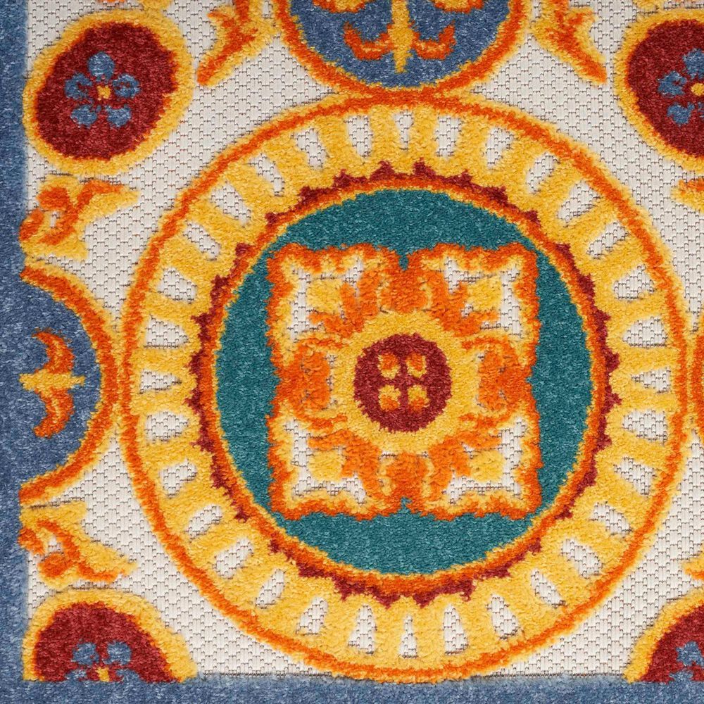 Nourison Aloha Oriental 3&#39;6&quot; x 5&#39;6&quot; Multicolor Indoor/Outdoor Area Rug, , large