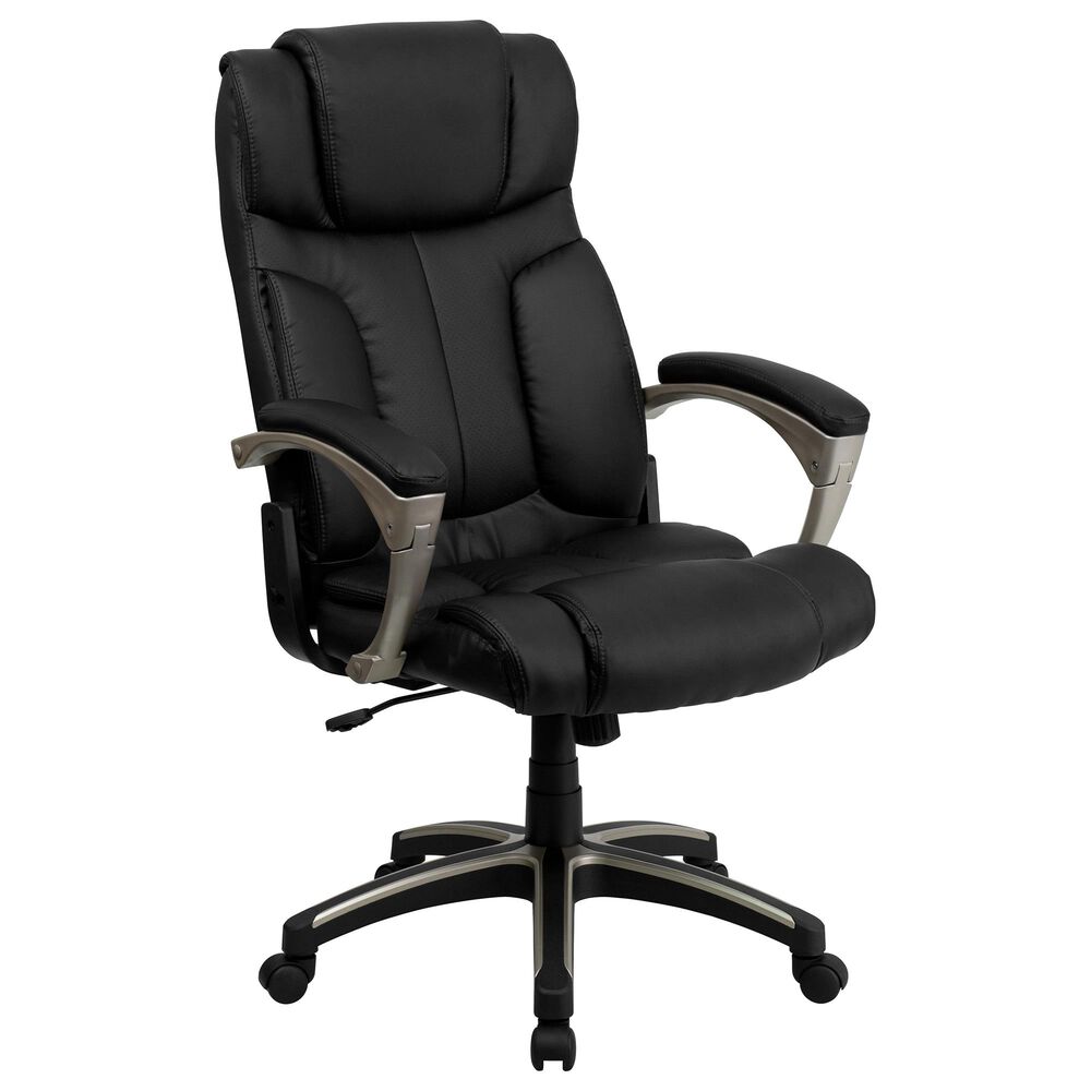 Flash Furniture Executive Swivel Chair in Black, , large