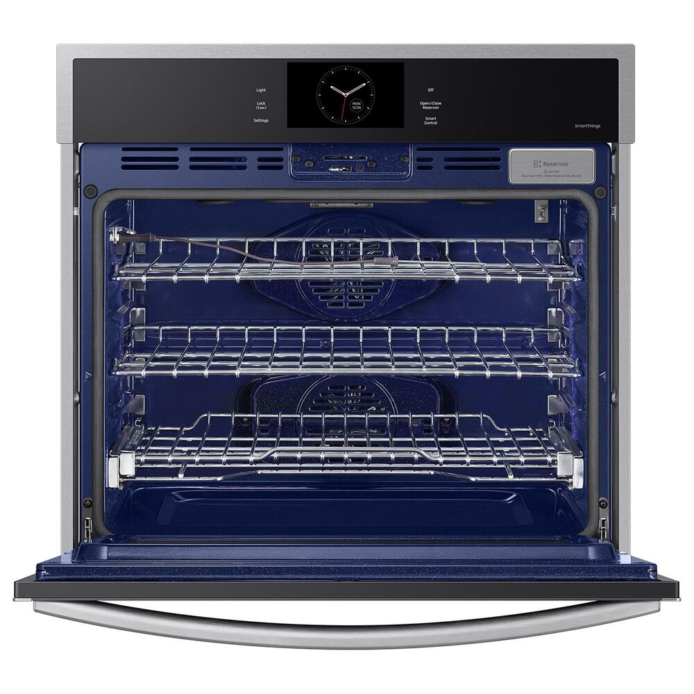 Samsung 2-Piece Kitchen Package with 30&quot; Built-In Convection Single Wall Oven and Smart Electric Cooktop in Stainless Steel, , large