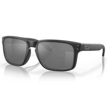 Oakley Holbrook Men"s Sunglasses with Prizm Black Polarized Lenses in Matte Black, , large