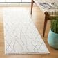Safavieh Melody MEL112B 2"2" x 8" Ivory and Black Runner, , large