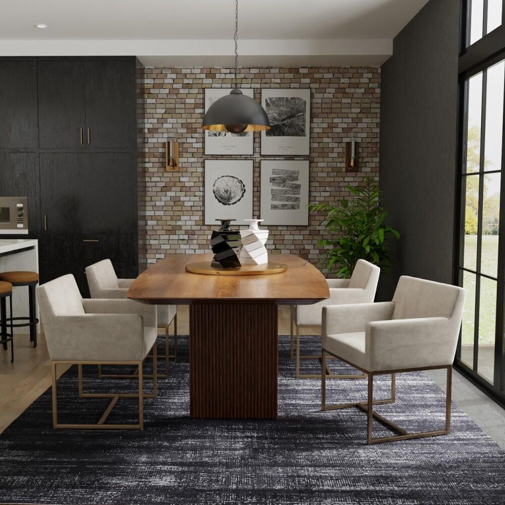 Feizy Deja 6&#39;7&quot; x 9&#39;6&quot; Charcoal Area Rug, , large
