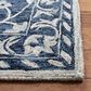 Safavieh Micro-Loop 5" x 8" Navy and Taupe Area Rug, , large