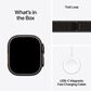 Apple Watch Ultra 3 (GPS+Cellular) 49mm Titanium Case with Black/Charcoal Trail Loop - S/M in Black and 2-Year AppleCare+, , large
