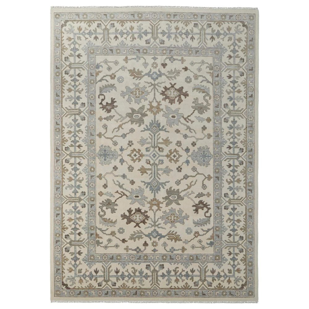 Feizy Karina 2" x 3" Ivory, Gray and Brown Area Rug, , large