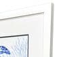 Paragon 29" Square Indigo Ocean Turtle Wall Art in Blue, , large