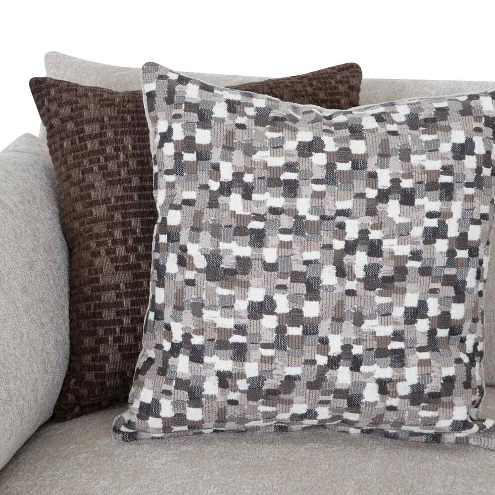 Moore Furniture Pollock 5-Piece Stationary Symmetrical Sectional in Linwood Linen, , large