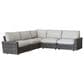 Summit Home St. Thomas 5-Piece Patio Sectional in Gray, , large