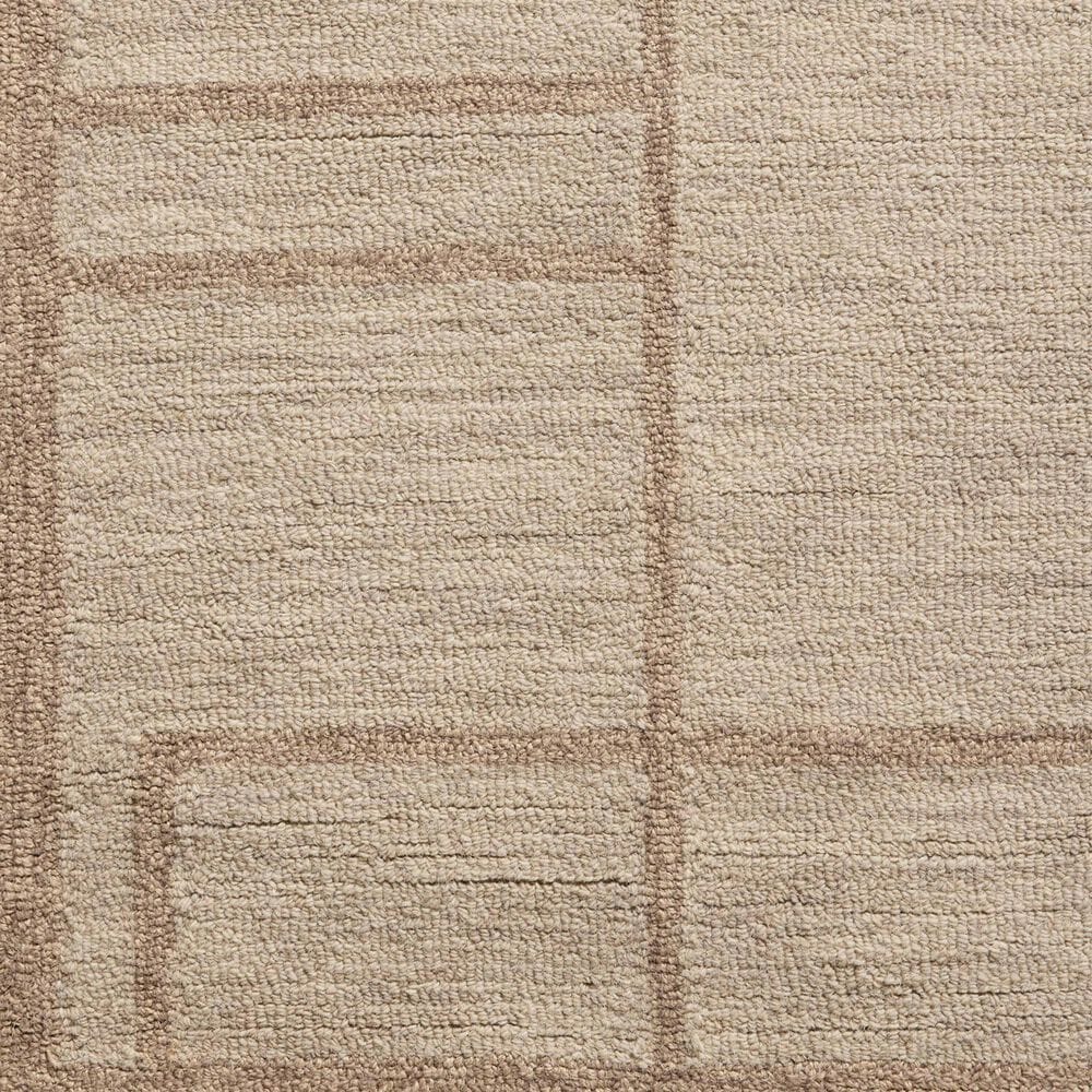 Loloi Barrow Beige and Taupe 7&#39;9&quot; x 9&#39;9&quot; Area Rug, , large