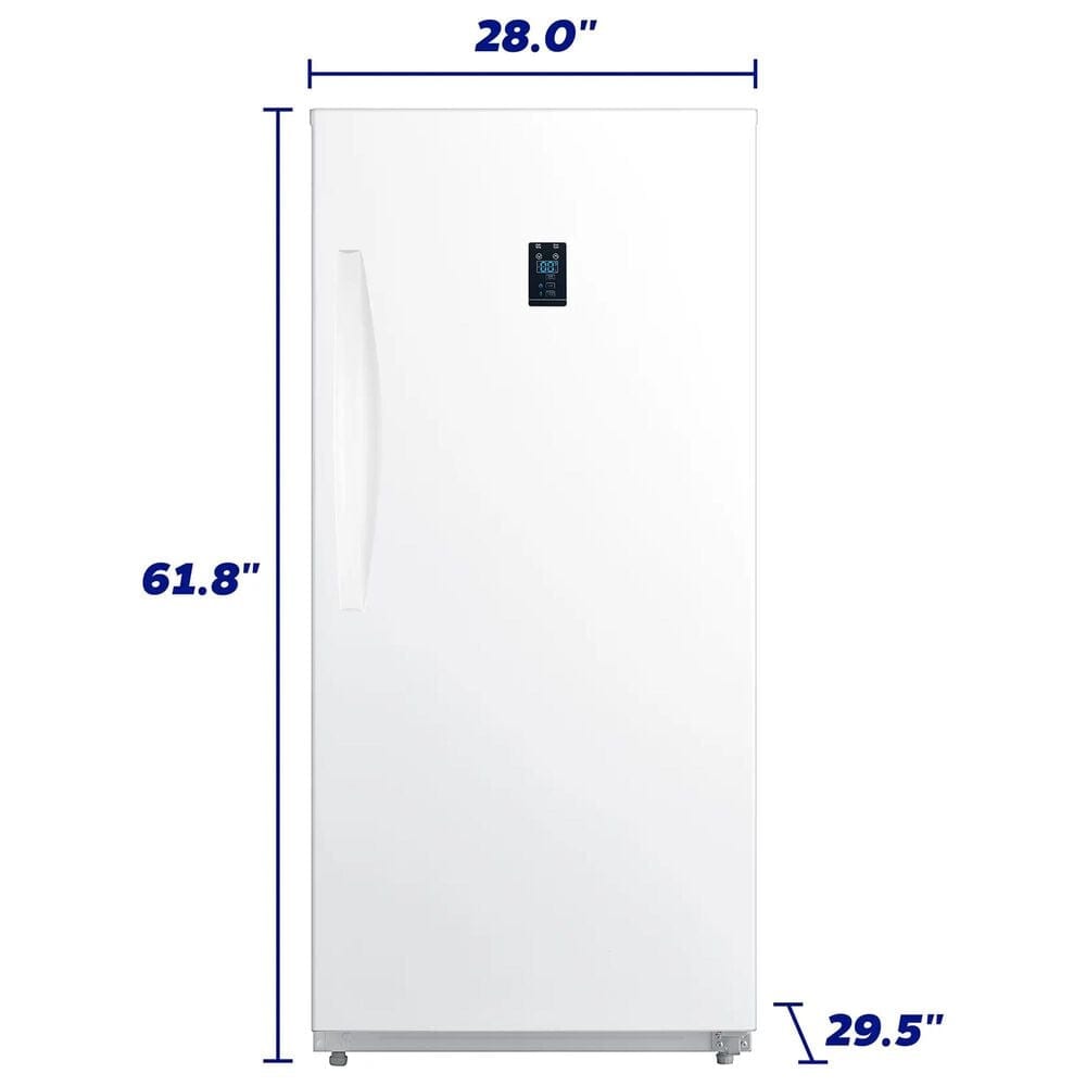 Element 13.8 Cu. Ft. Upright Convertible Freezer in White, , large
