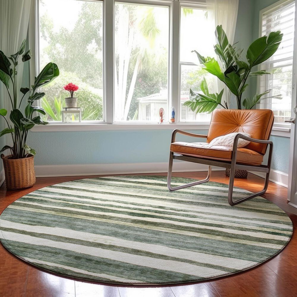 Dalyn Rug Company Neo NO16 8&#39; Round Sage Area Rug, , large