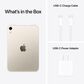 Apple iPad Mini | A20 Pro Chip | Wi-Fi + Cellular | 256GB | Nano-Texture Glass | Starlight (Latest Model) (Pre-Order), , large