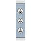 Safavieh Carousel 2"3" x 6" Ivory and Navy Kids Runner, , large