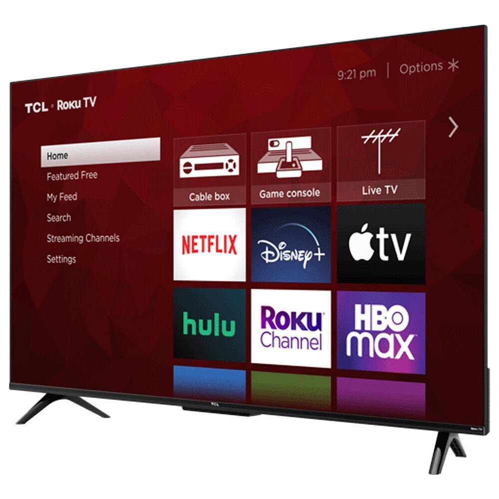 TCL 55&quot; Class 4-Series 4K LED UHD HDR - Smart Roku TV with Alto 8i 2.1 Channel Soundbar, , large