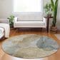 Dalyn Rug Company Ravenna RN12 8" Round Wheat Area Rug, , large