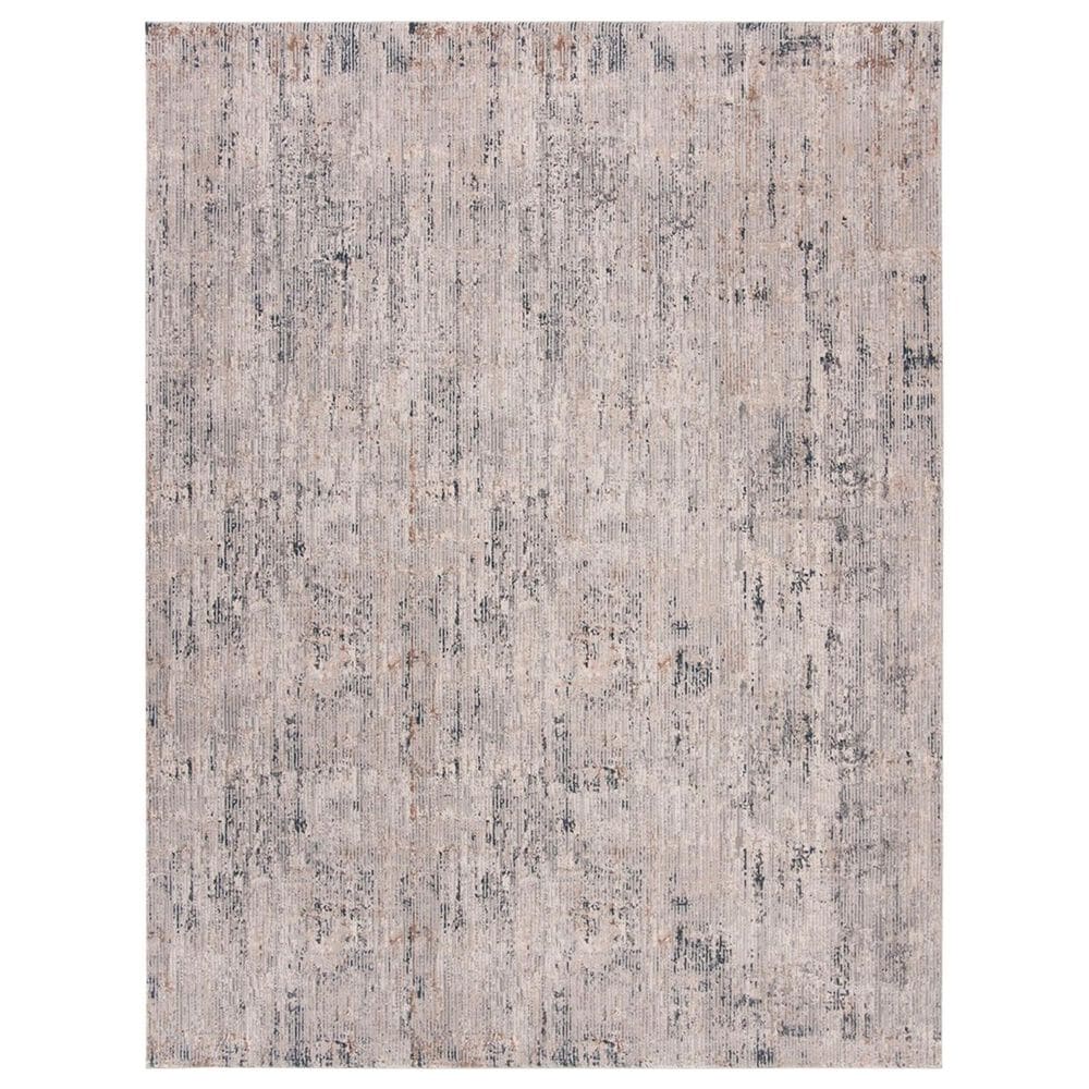 Safavieh Invista 8" x 10" Cream and Charcoal Area Rug, , large