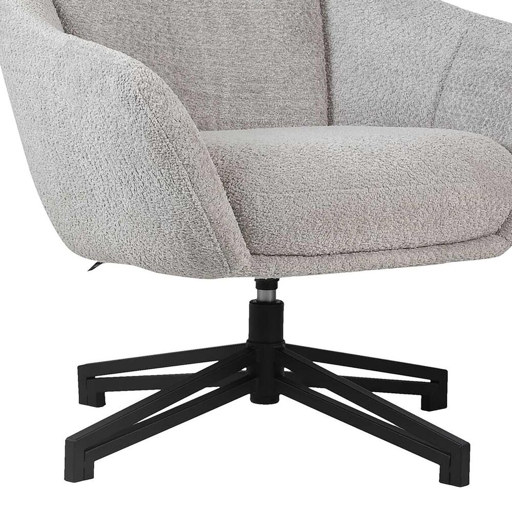 Impressions Vanity Serena Vanity Chair in Light Grey, , large
