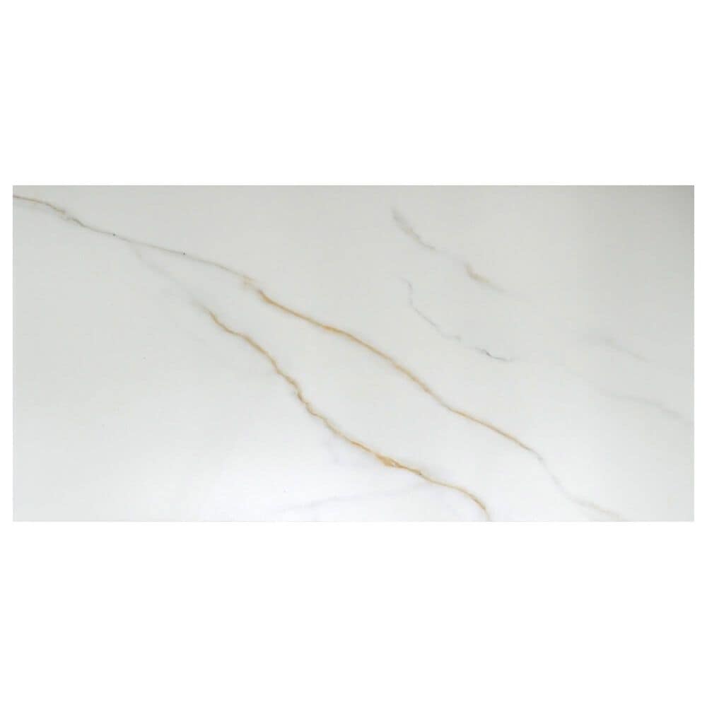 Emser Lamarble White 12&quot; x 24&quot; Ceramic Tile, , large