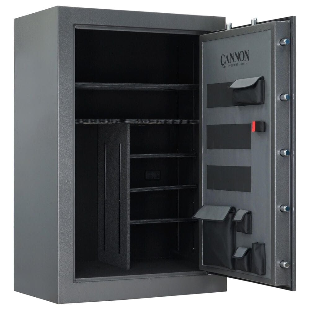 Cannon Force Series 75-Gun Fireproof Gun Safe with Electronic Lock in Dark Gray Pebble, , large