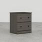 Lemoore Essential 2-Drawer Nightstand in Storm Grey, , large