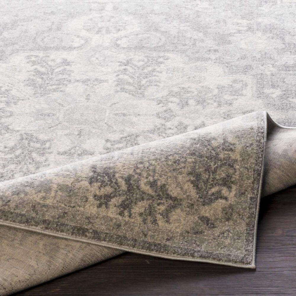 Surya Harput HAP-1070 5&#39;3&quot; x 7&#39;3&quot; Gray, Charcoal and Beige Area Rug, , large