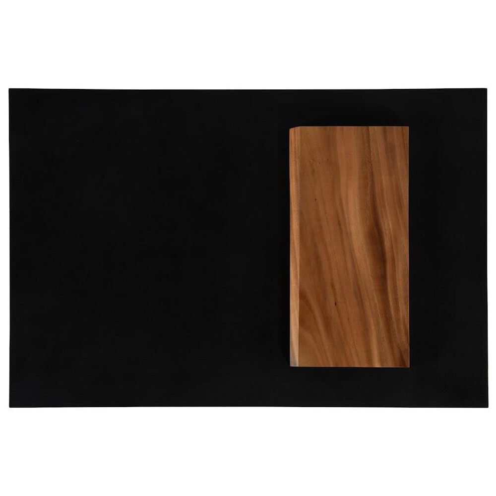 TimberHaus Slant Coffee Table in Natural and Black, , large