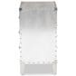 Baxton Studio Claude 3-Drawer End Table in Silver, , large