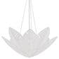 Troy Lighting Azores 3-Light Chandelier in Warm Silver Leaf, , large