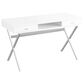 Glideaway 48" Modern Laptop Table in Gloss White, , large
