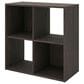 Ashley Piperton 4-Cube Organizer in Charcoal, , large