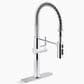 Kohler Crue Semi-Professional Kitchen Sink Faucet in Polished Chrome, , large