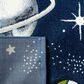 Safavieh Carousel CRK103 9" x 12" Navy and Ivory Kids  Area Rug, , large