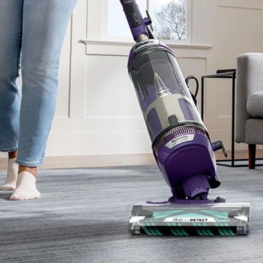 Shark DuoClean Detect Technology Upright Vacuum in Eggplant, , large