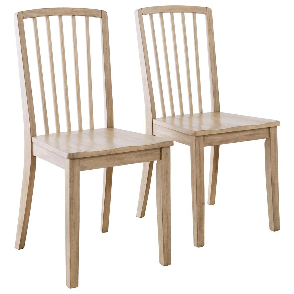 Ashley Gleanville Dining Chair in Light Brown (Set of 2), , large