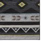 Dalyn Rug Company Phoenix PH3 2"3" x 7"6" Black Indoor/Outdoor Runner, , large