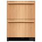 KitchenAid 4.2 Cu. Ft. Undercounter Double-Drawer Refrigerator and Freezer in Panel Ready, , large