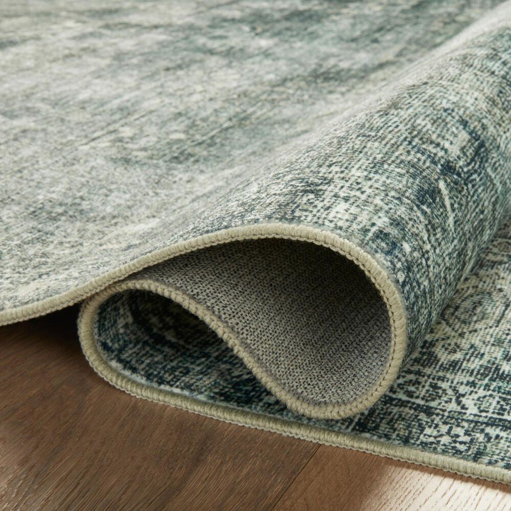 Magnolia Home Banks 2&#39; x 5&#39; Blue and Lagoon Area Rug, , large