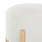 Lumisource Michelle Terry Ottoman in Cream, , large