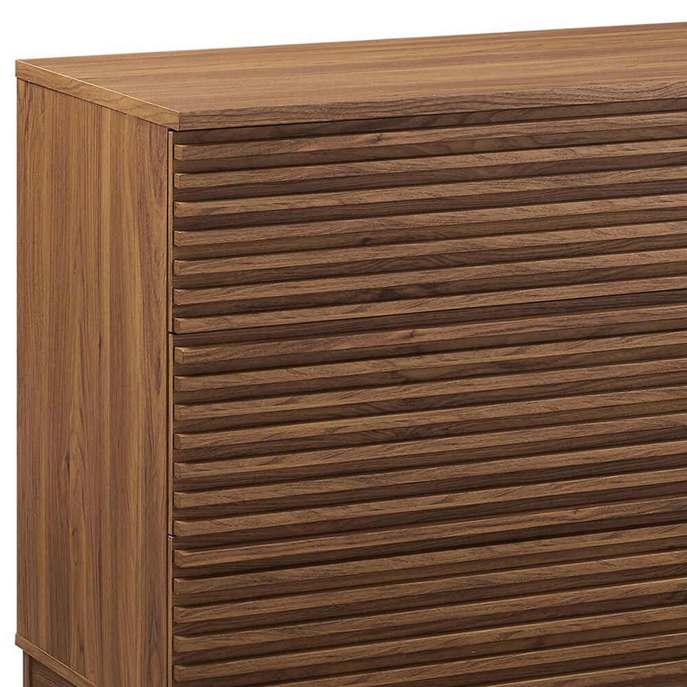 Modway Render 63" 6-Drawer Dresser in Walnut, , large