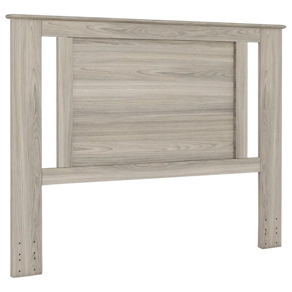 Lemoore Essential Full/Queen Panel Headboard with Side Style in Swedish Grey Elm, , large