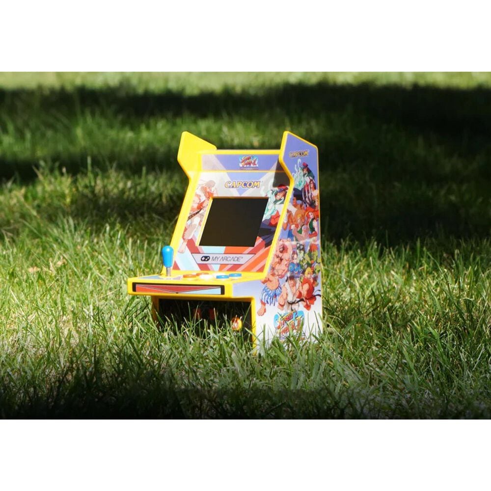 My Arcade Super Street Fighter II Micro Player Pro Portable Retro Arcade in Yellow, , large