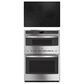GE Profile 2-Piece Kitchen Package with Stainless Steel 30" Combination Double Wall Oven and 30" Electric Cooktop in Black, , large