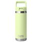 YETI Rambler 18 Oz Water Bottle with Color-Blocked Straw Cap in Grasshopper, , large