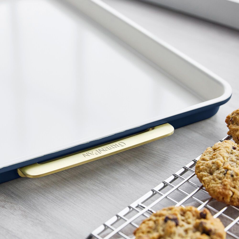 Green Pan Reserve Bakeware 13" x 18" Half Sheet Pan in Oxford Blue, , large