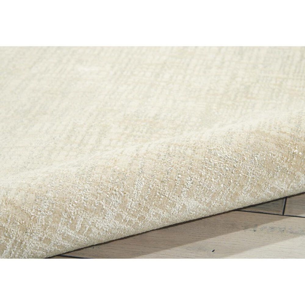 Nourison Starlight STA02 5&#39;3&quot; x 7&#39;5&quot; Oyster Area Rug, , large
