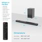 Element 98" 4K UHD HDR Xumo - Smart TV with 3.1.2 Channel Soundbar Systemin Black, , large