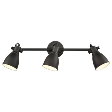 Claxy 3-Light Wall Sconce in Matte Black, , large
