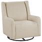 Coaster Serra Swivel Glider Chair in Sandy Beige, , large